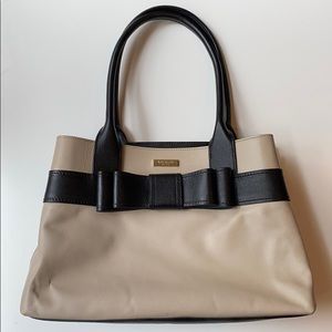 Kate Spade Villabella Elena Doe/Black Bow Bag